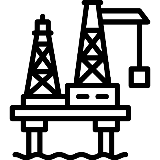 Offshore rig icon for heavy equipment and commercial projects in Montgomery County MD